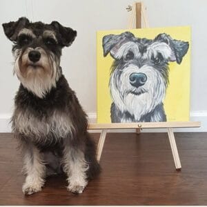 Why commission a custom-painted pet portrait?